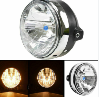 Classic Motorcycle front headlight