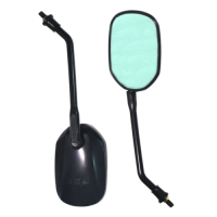 Rhumbus Black Rearview Mirror