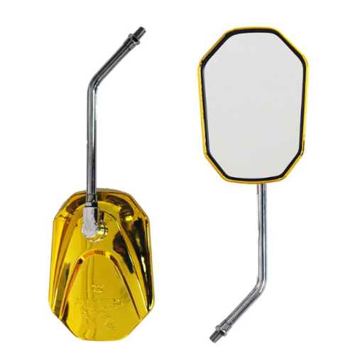 Rhumbus Golden Rearview Mirrors